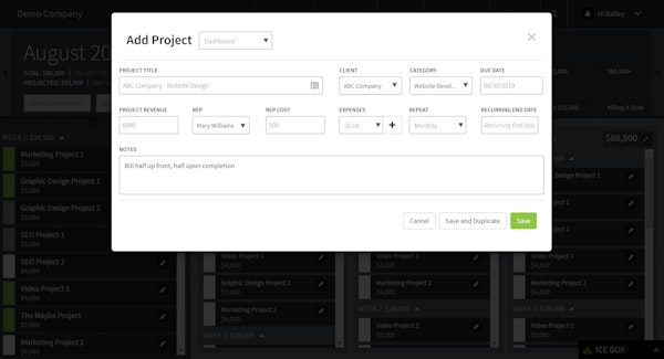 FuelGauge project addition screenshot