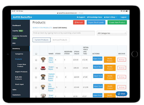 AirPOS Products