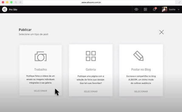 Alboom Prosite publish websites
