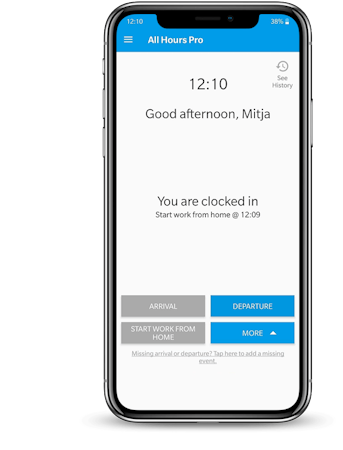 All Hours mobile access