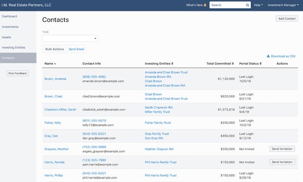 AppFolio Investment Management contacts