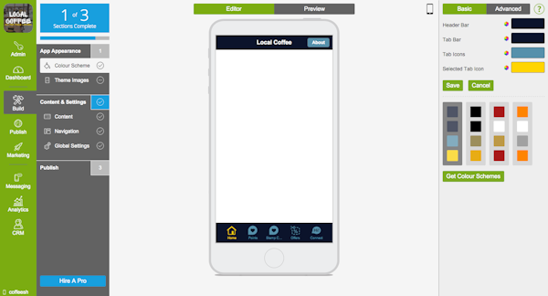 AppInstitute Color Scheme