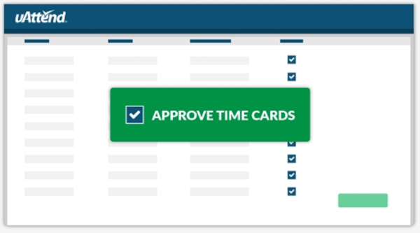 uAttend - Approval time card