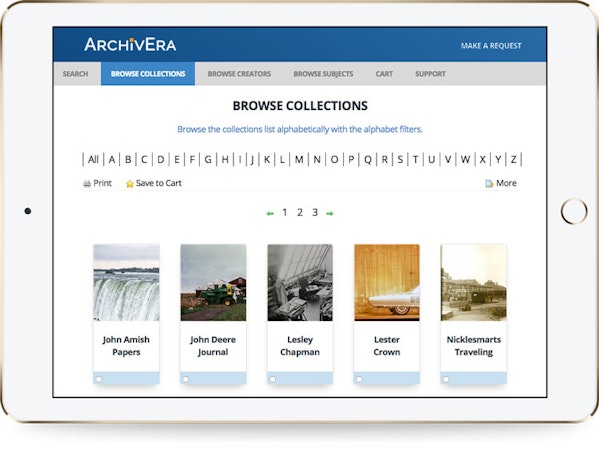 ArchivEra browse archive