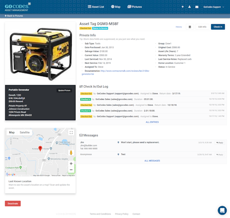 Asset Detail Tool