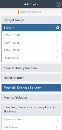 atEvent add topics