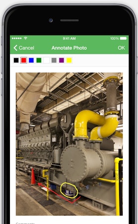 Attach and Annotate photos