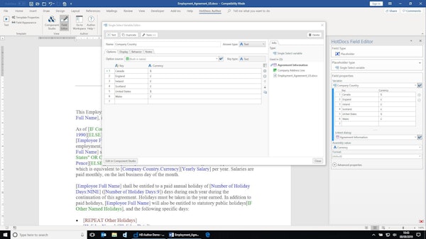 Author Field Editor