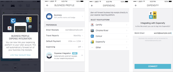 Uber For Business Sap Concur App Center