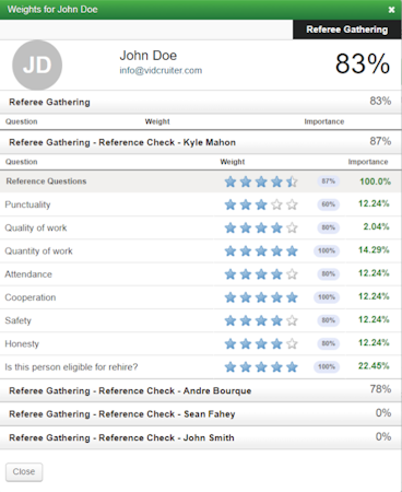 Automated reference checking