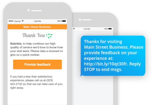 Demandforce automated review requests