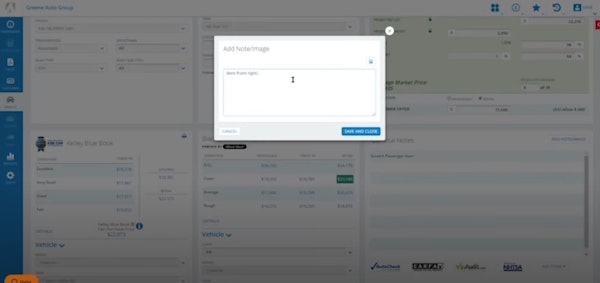 Autosoft add notes