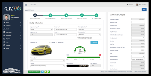 RentGuruz agreement type
