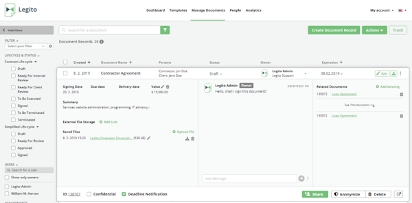 Legito document management