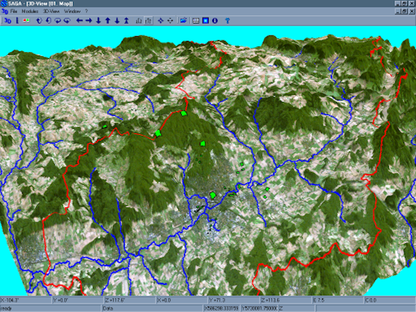 SAGA 3D view
