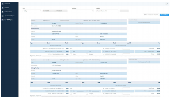 blueTeleMed reports