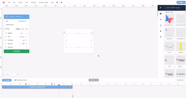 Bannerflow ad creation