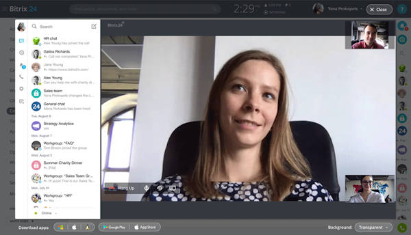 Bitrix24 Video Chat