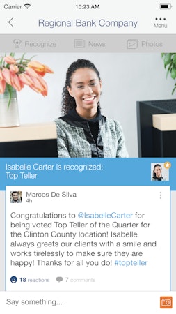Recognition
