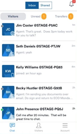 Botsplash inbox