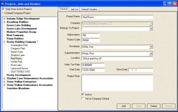 Input Screens