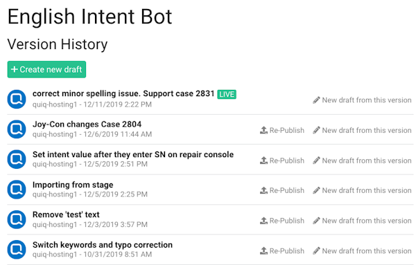 Quiq internet bot
