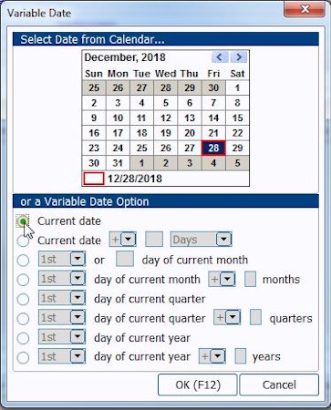 ERA-IGNITE change variable date
