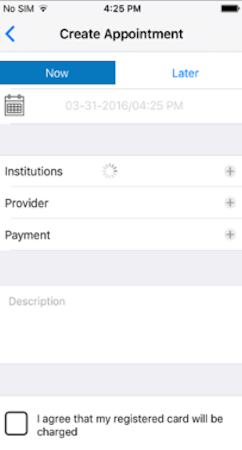 Certintell create appointment