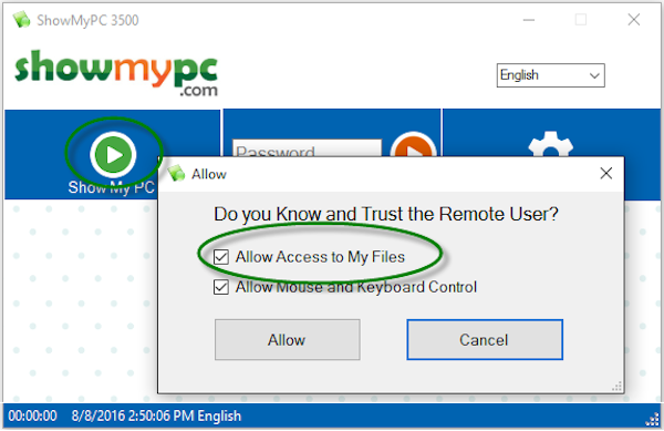 Change file transfer