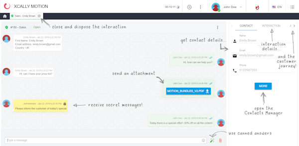 Chat Interaction