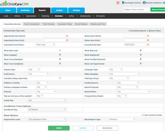 ChildCare CRM conversion success