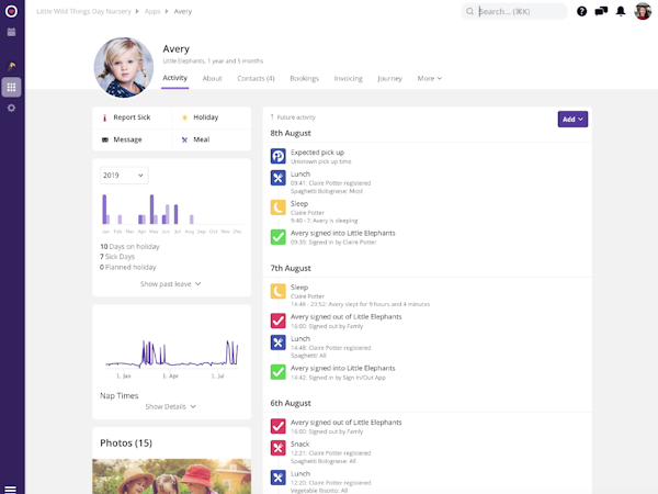 Famly Child Profile