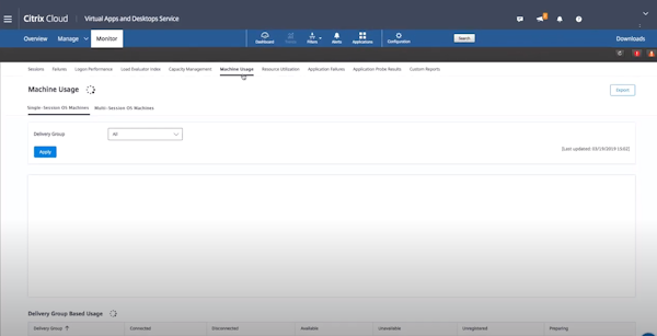 Citrix Virtual Apps and Desktops monitoring