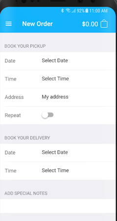 CleanCloud new orders