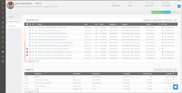Company Record