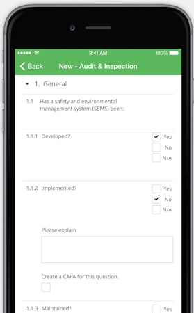Audit workflow