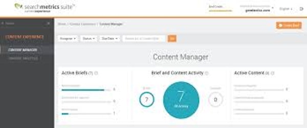 Content dashboard
