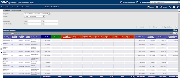 BuildSmart Cost-Snapshot