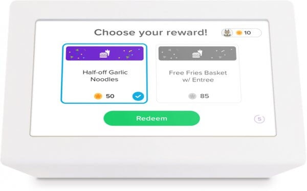 Redeem rewards