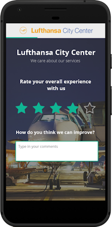 Netigate customer satisfaction survey screenshot