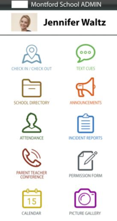 SchoolCues admin dashboard