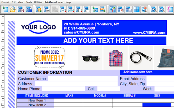 MarkMagic create custom forms