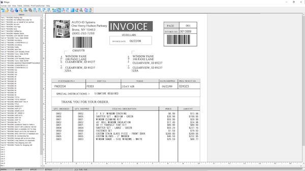 MarkMagic create custom invoices