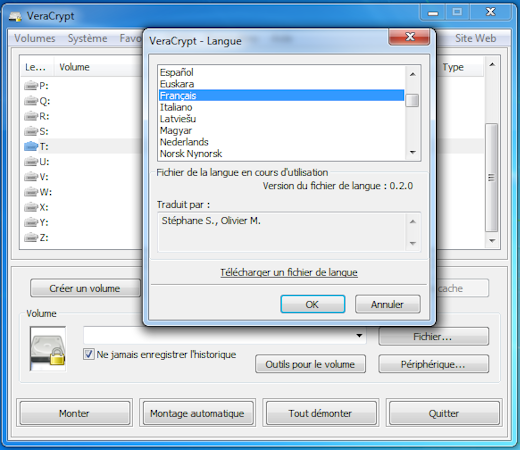 VeraCrypt multi-language support