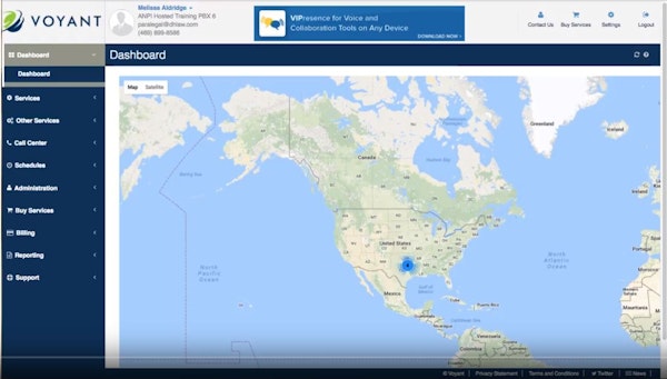 Voyant dashboard