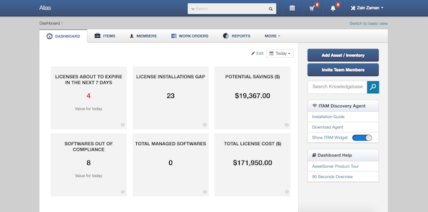 Dashboard