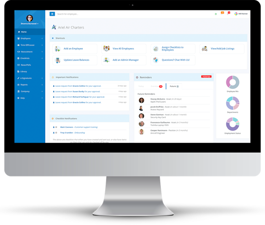 HR Partner Dashboard