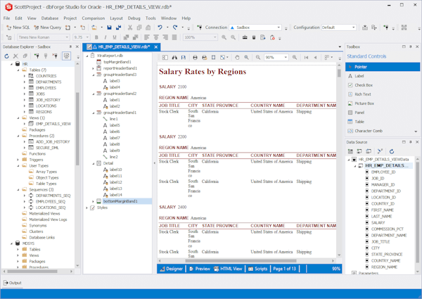 Data reports overview
