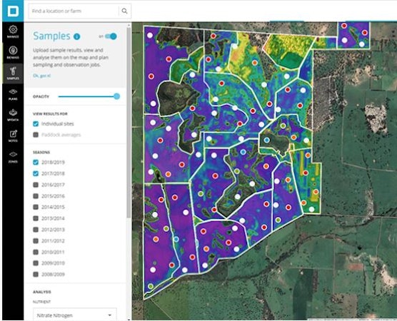 Manage soil and plant sampling