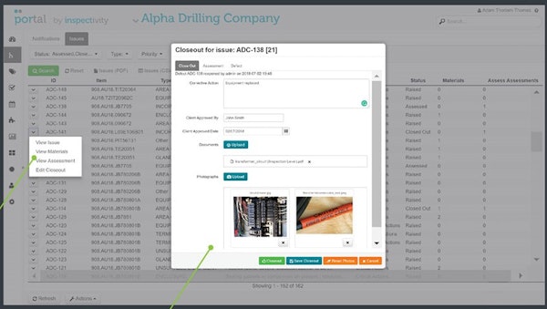 Inspectivity defect management and checkout